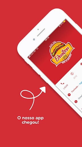 Android application Edmilson Lanches screenshort