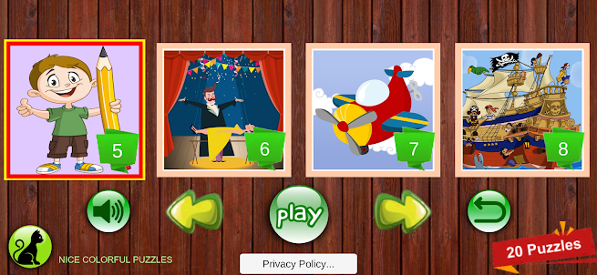 Nice Colorful Puzzles
