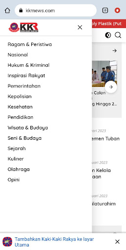 KKR News Screen 2