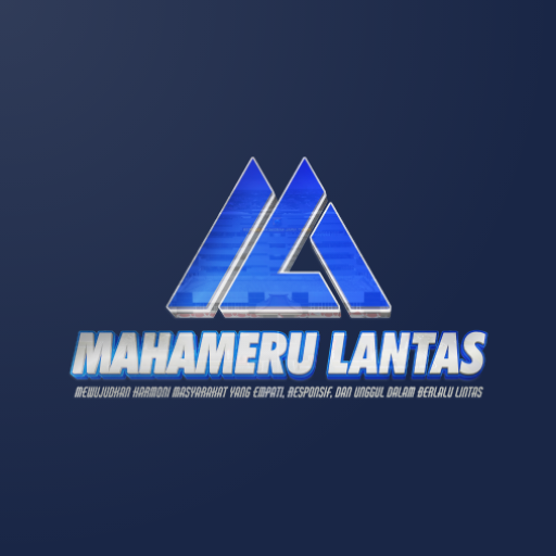 Mahameru Lantas logo