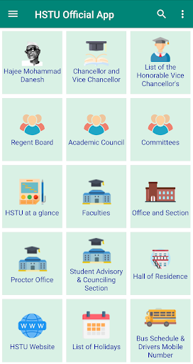 Android application HSTU Official App screenshort