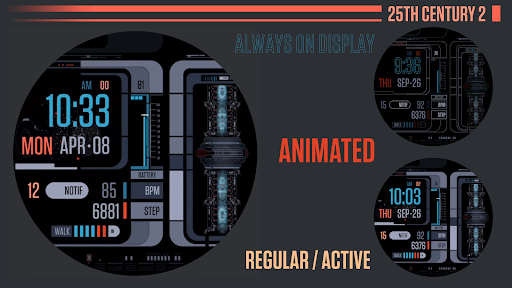 TREK: 25th Century Watch v2 Screen 2