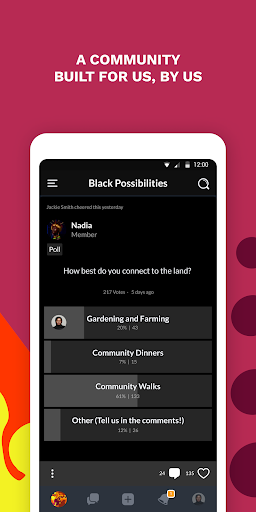 Screenshot of Black Possibilities