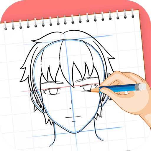 Anime Hair Drawing easy Lesson, Step by Step Drawing