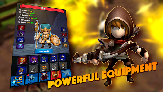 Dungeon Clash - Idle AFK RPG  3D Offline Crawler - Baixar APK