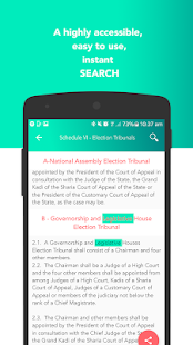 Nigerian Constitution 2.1.1 APK screenshots 5