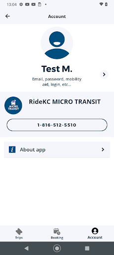 RideKC MICRO TRANSIT Screen 3