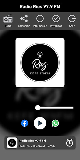 Android application Radio Rios 97.9 FM - KEFE screenshort