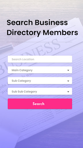 Android application Bright Directories Business screenshort