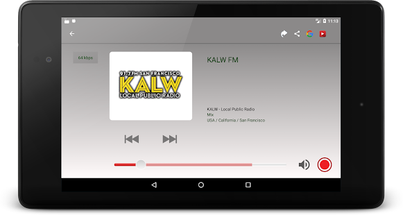 RadioNet Radio Online Captura de pantalla