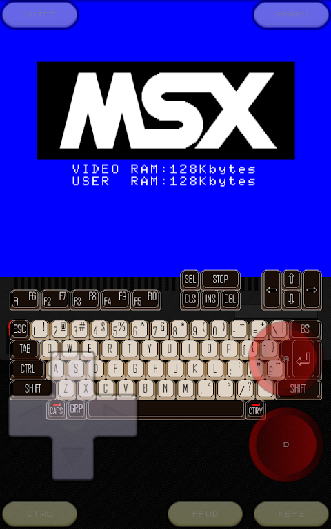 fMSX+ MSX/MSX2 Emulatorのおすすめ画像1