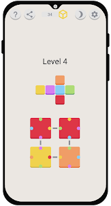 Blocky Colors: quebra-cabeça