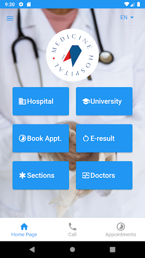 Android application Medicine Hospital screenshort