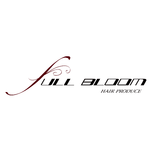 弘前市の美容室　FULL BLOOm logo