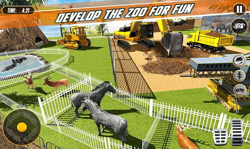 Télécharger Gratuit Simulateur De Construction De Zoo Animalier  APK MOD (Astuce) screenshots 5