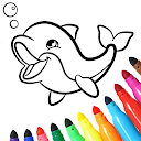Herunterladen Dolphins coloring pages Installieren Sie Neueste APK Downloader