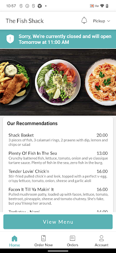 The Fish Shack Screen 2