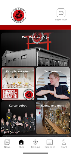 Budokan Sportschulen Screen 3