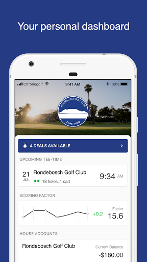 Android application Rondebosch GC screenshort
