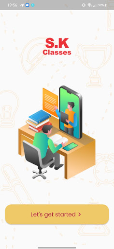 Android application S.K. Classes screenshort