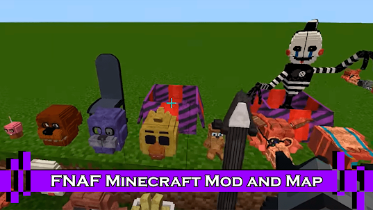 Minecraft の FNAF ワールド Mod