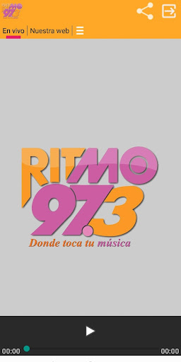 Android application Radio Ritmo 97.3 screenshort