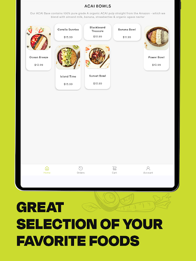 Screenshot of Island Smoothie Cafe