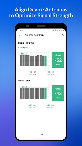 Screenshot of UISP Mobile