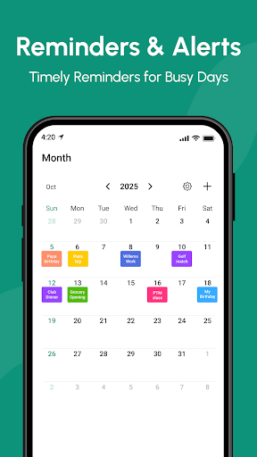 Calendar 2025 screenshot 6