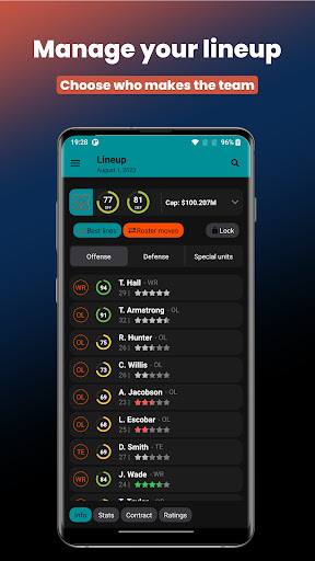 Android application Football Legacy Manager 24 screenshort