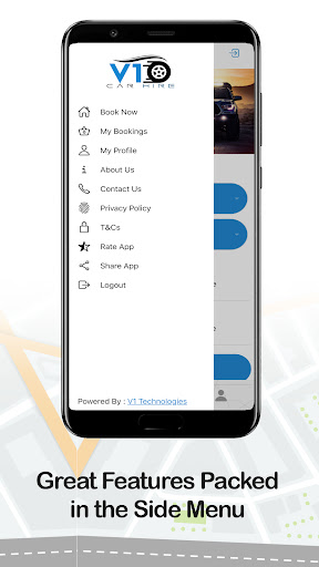 V1 Car Hire & Vehicle Rental Screen 2