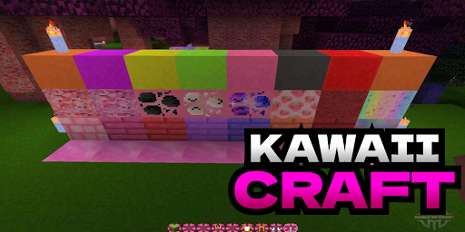 Android application Mod Kawaii World for minecraft screenshort