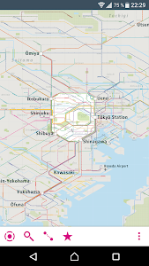 Tokyo Rail Map Unknown