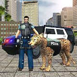 Police Tiger Chase Simulator: City Crime icon