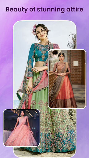 Lehenga and Half Saree Designs