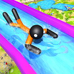 Cover Image of ดาวน์โหลด Water Slide Stickman Fun Park 1.6 APK