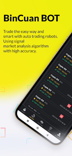 Android application BinCuan - Trading Bot screenshort