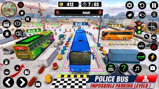 Police Bus Simulator Bus Games Screenshot