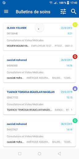 Android application PASS24 CAMEROUN Prestataires screenshort