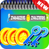 Keys,Coins for Subway Surfers icon