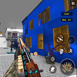 Shooting Commando Game 3D