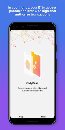 Android application OMyPass screenshort
