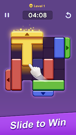 Game screenshot Slide Block: Color Jam Puzzle mod apk