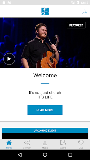 Android application Liberty Live Church screenshort