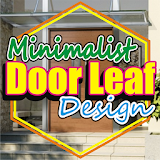 Minimalist Door Leaf Design icon