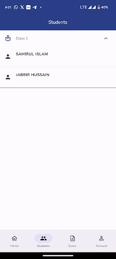 Android application Thaiba Moral Academy screenshort