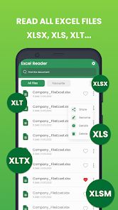 Screenshot 10 Edit Excel Spreadsheets Reader android