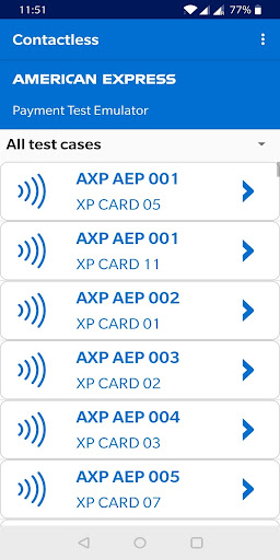 American Express Payment Test  2