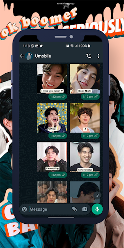 Gulf Kanawut WASticker Screen 3