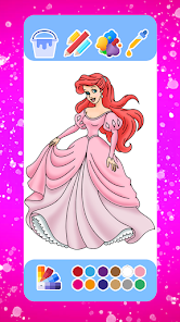 Princess Coloring Book & Games 1.0 APK + Mod (Unlimited money) إلى عن على ذكري المظهر